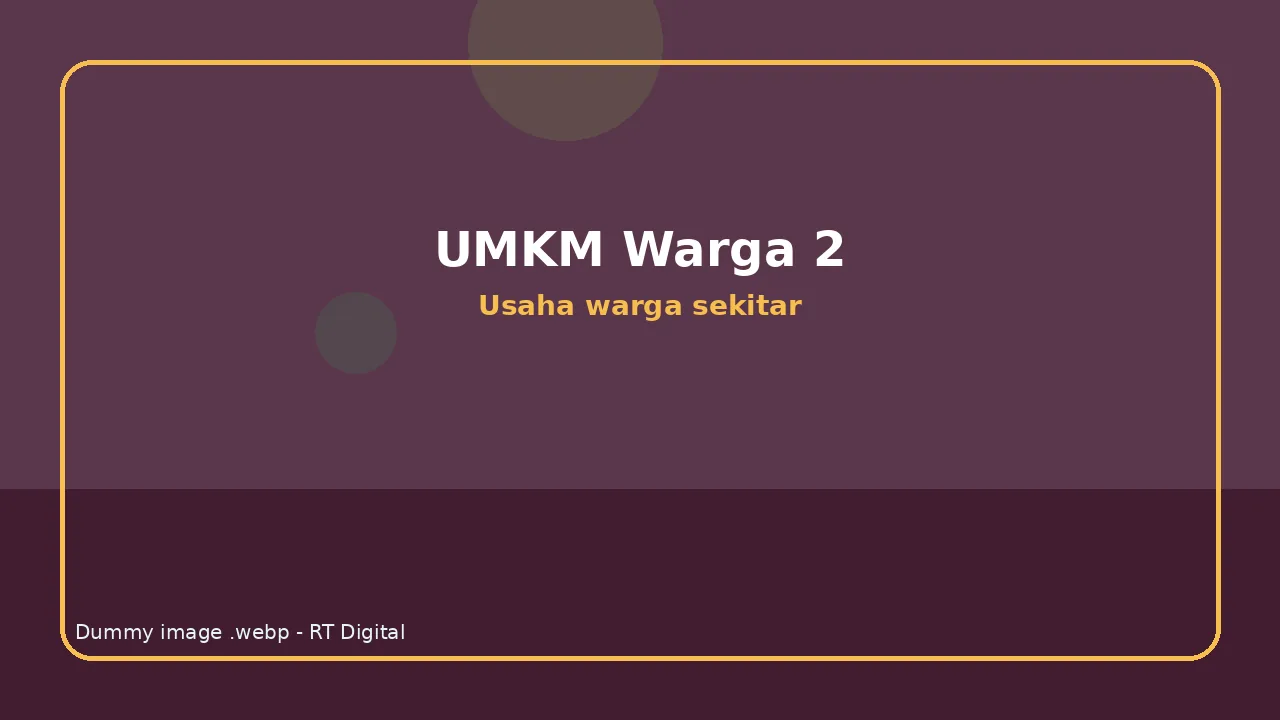 UMKM Warga 19