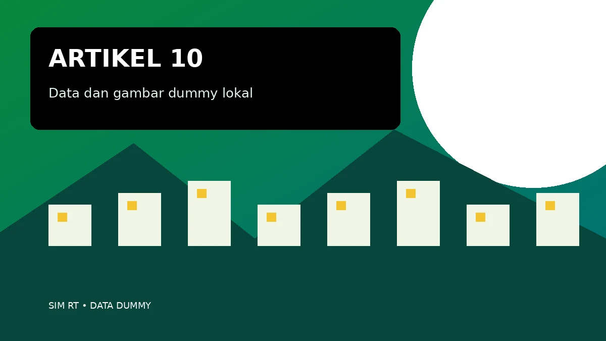 Informasi dan Kegiatan Warga 10