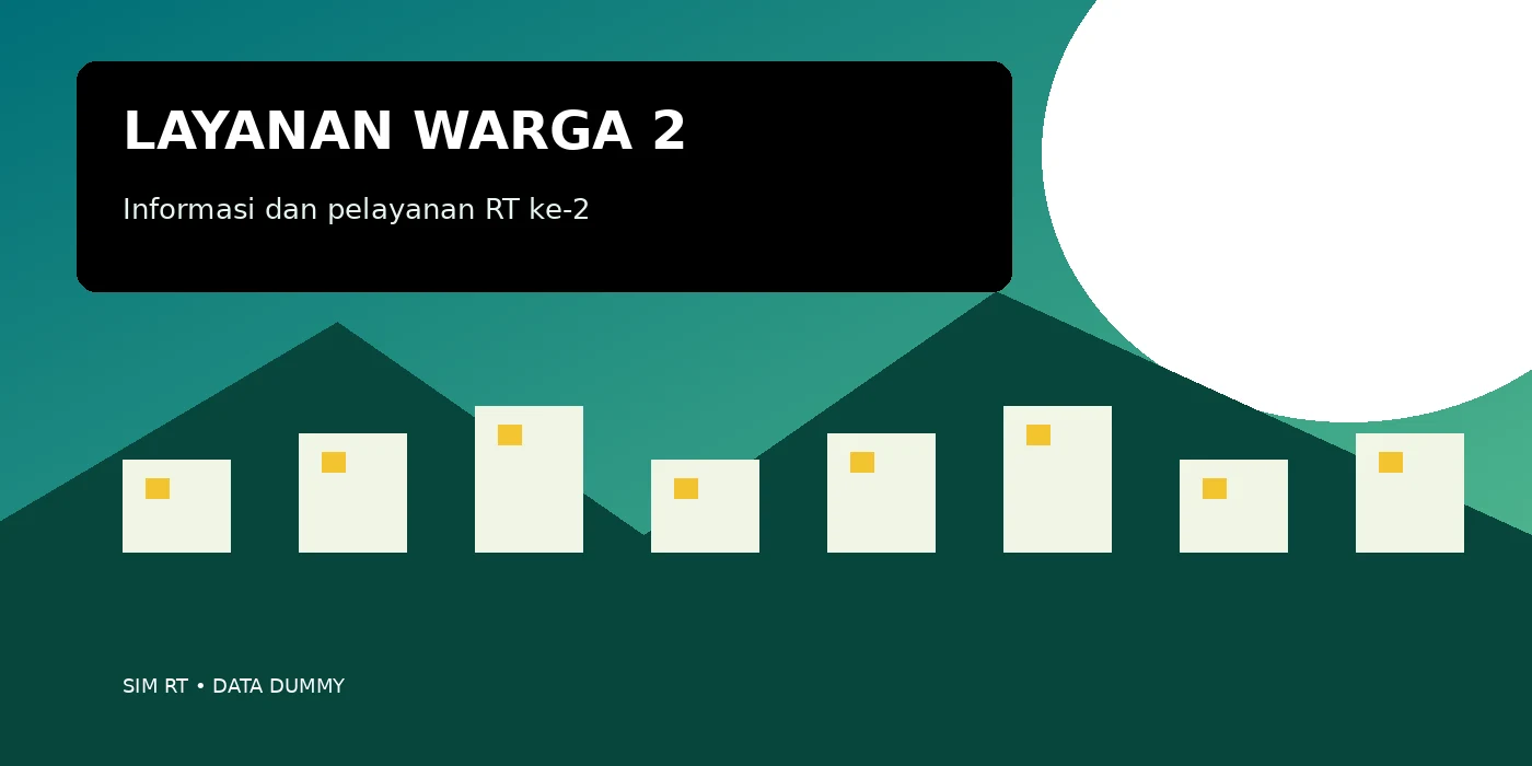 Layanan dan Informasi RT 2